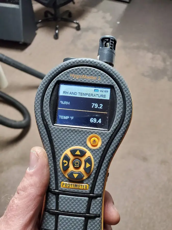 Moisture meter humidity assessment for Fire & Smoke Damage Restoration in Brewster